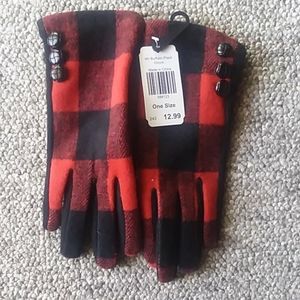 Buffalo Plaid Gloves